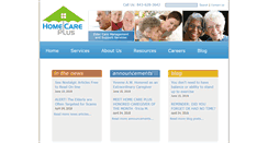 Desktop Screenshot of home-care-plus.com