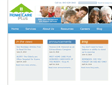 Tablet Screenshot of home-care-plus.com